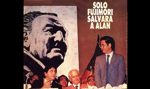 Lo que pocos recuerdan es que cuando Alan García era presidente de la República, él sí tuvo un candidato al que apoyó abiertamente y lo ayudó a  ganar: Alberto Fujimori.